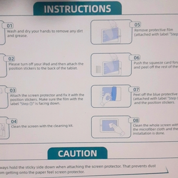 Paperfeel Screen Protector ipad pro/air 10.5" - Picture 3 of 9